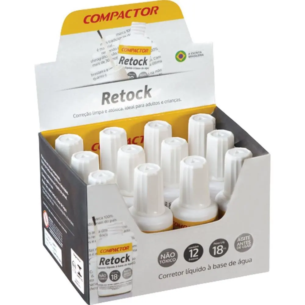 CORRETIVO RETOCK 18ML - CAIXA C/ 12 — foto 1 de 2