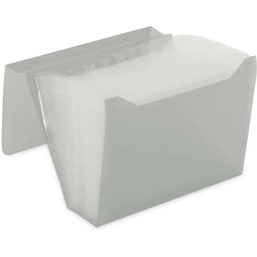 PASTA SANFONADA PLASTICA DUPLICATA 12DIV NEW LINE CRIST