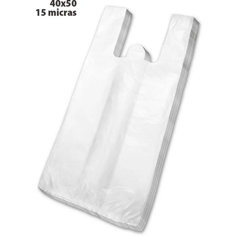 SACOLA PLASTICA 40X50 C/1000 UNIDADES 15MICRAS