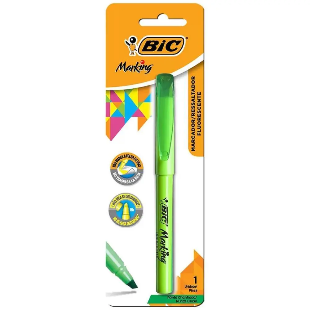 CANETA MARCA TEXTO MARKING VERDE — foto 1 de 4