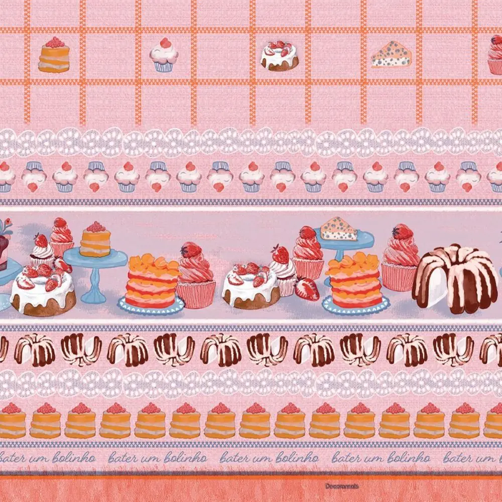 TOALHA TERMICA CUPCAKE MORANGO 1,40 X 30M — foto 1 de 2