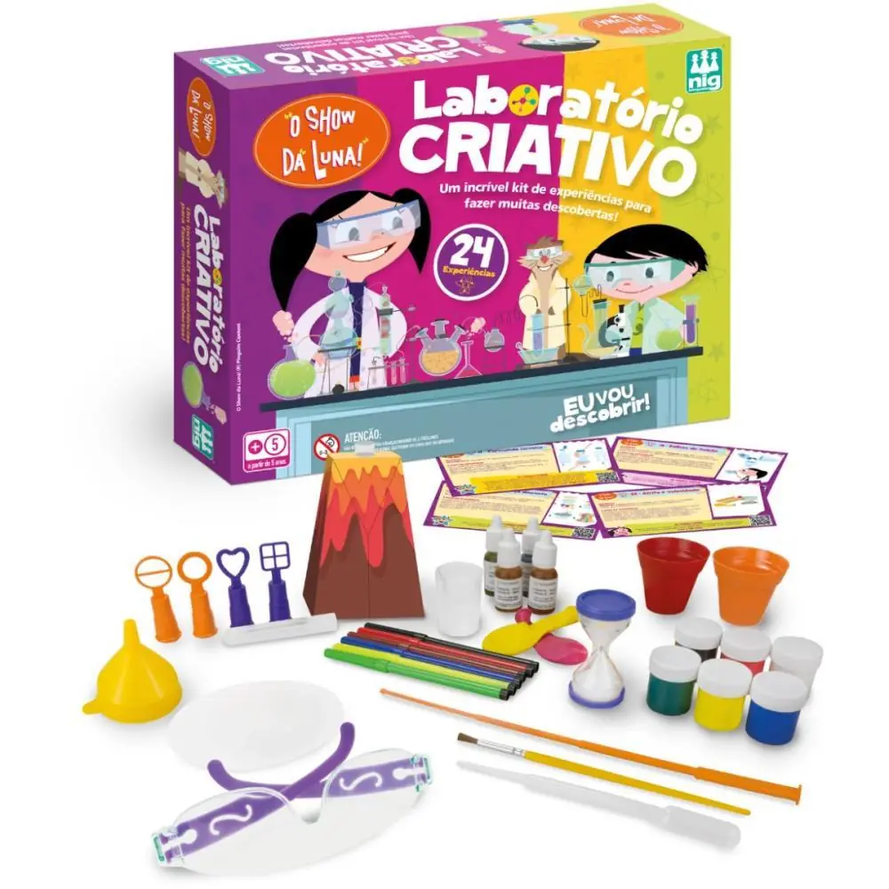 JOGO DIVERSO LABORATORIO CRIATIVO DA LUNA