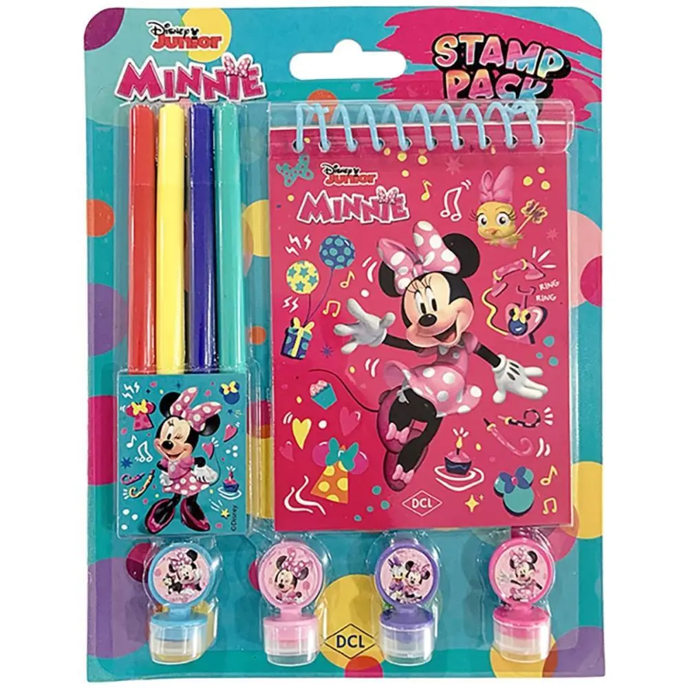 LIVRO INFANTIL COLORIR STAMP PACK MINNIE CARIMBOS
