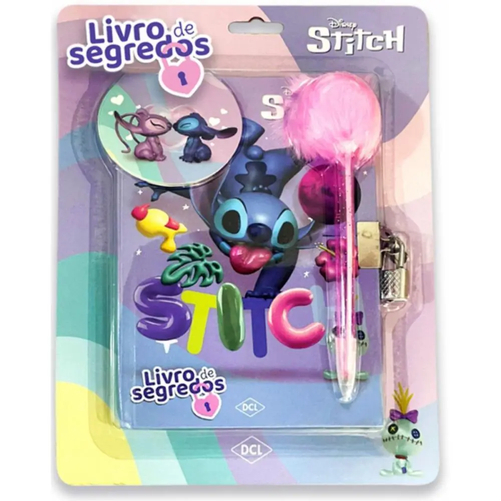 DIARIO STITCH LIVRO DE SEGREDOS