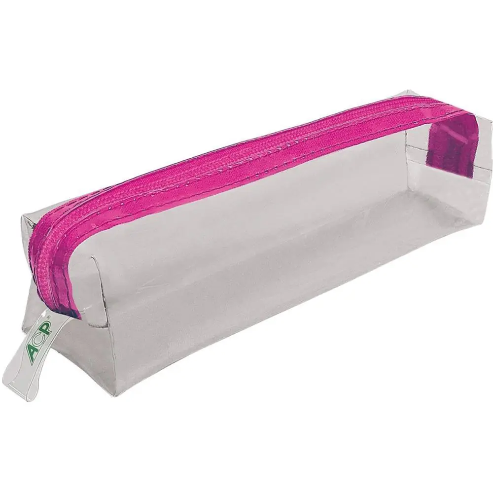 ESTOJO SIMPLES PVC PINK P/40 LAPIS