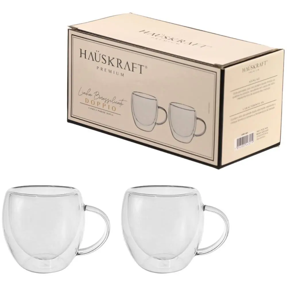 CANECA DE VIDRO INSPIRA 320ML — foto 1 de 3