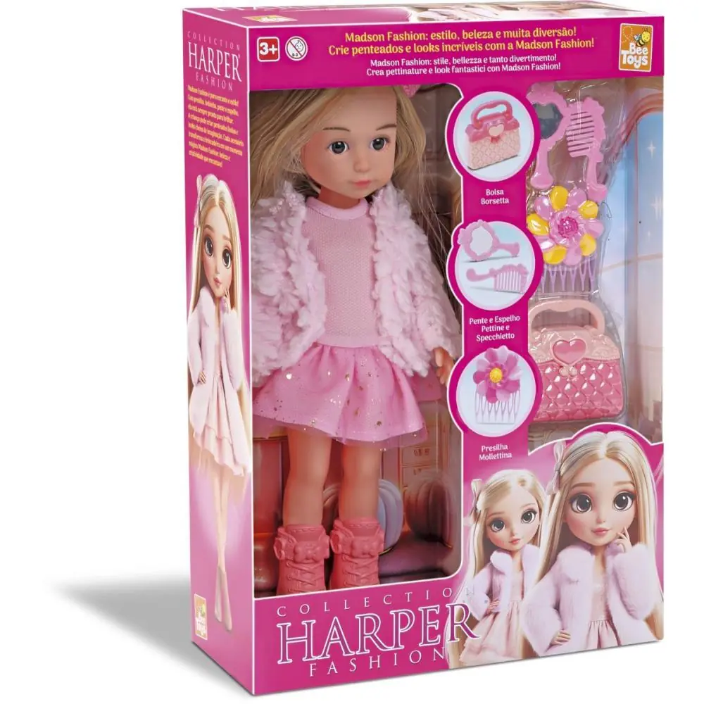 BONECA HARPER FASHION 34,5CM — foto 1 de 2
