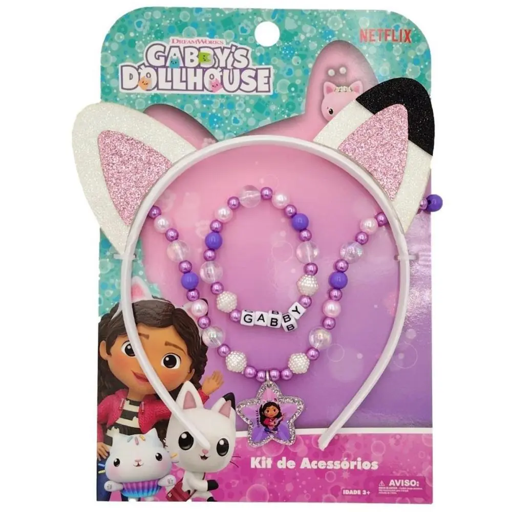 ACESSORIO PARA CABELO GABBY DOLL HOUSE TIARA/CORDAO — foto 1 de 3