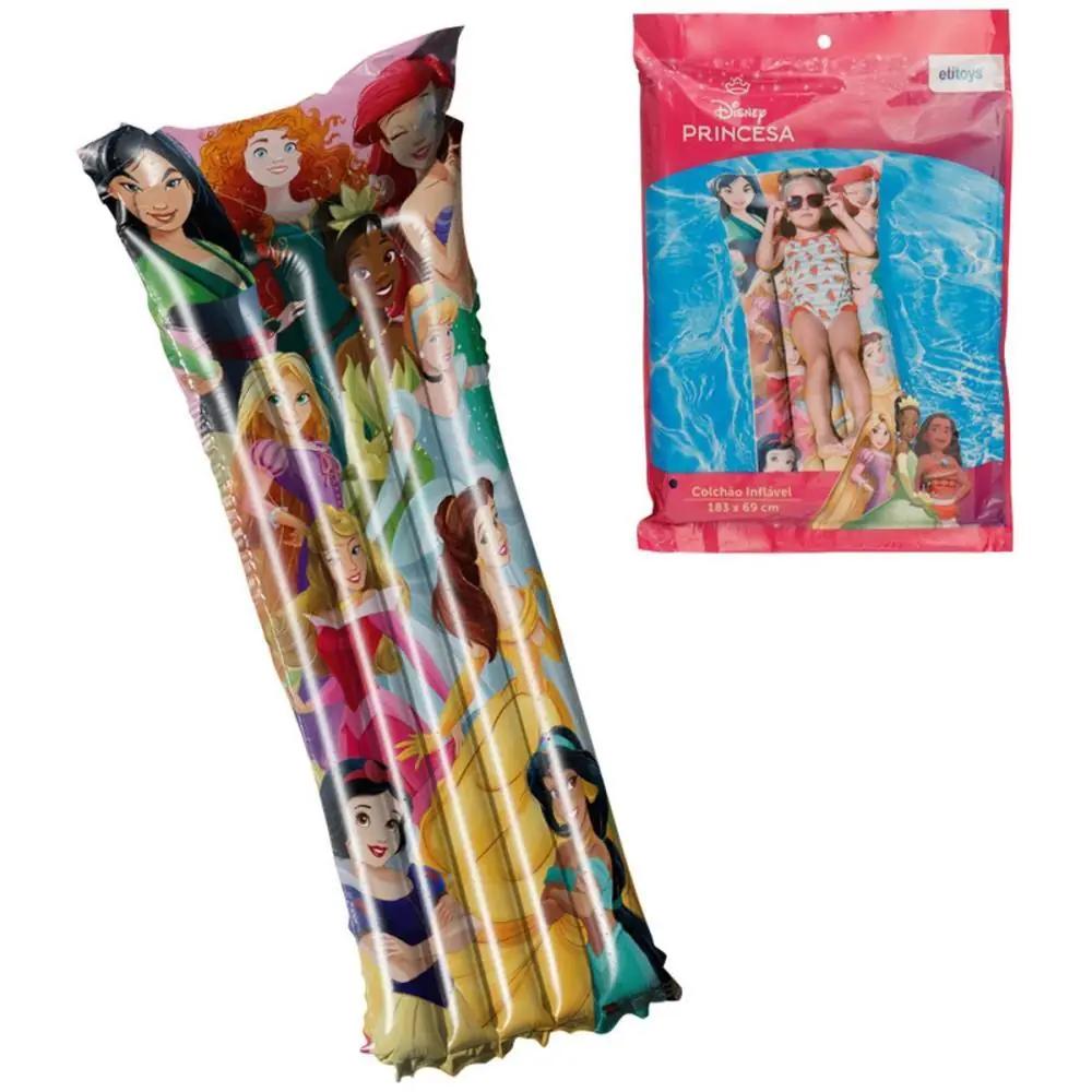 BOIA INFLAVEL PRINCESA COLCHAO 183X69CM — foto 1 de 3