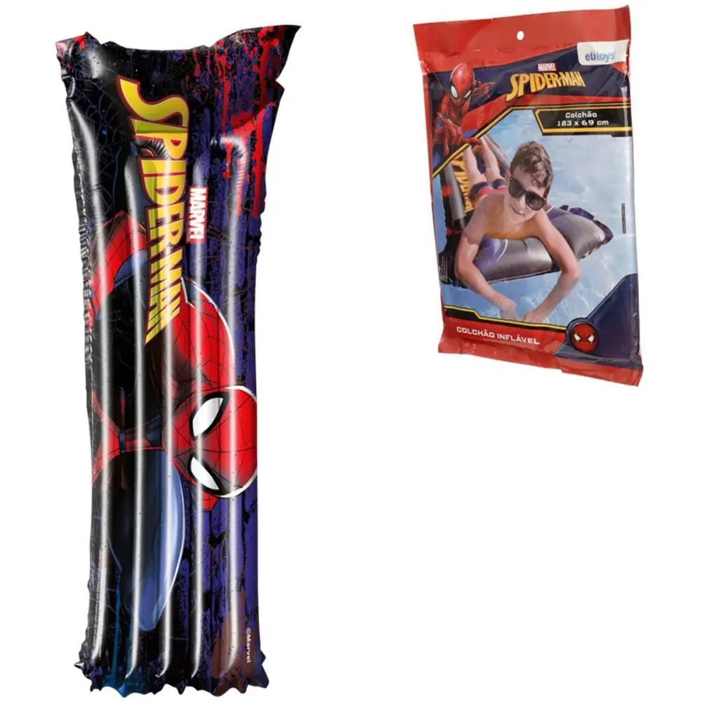 BOIA INFLAVEL SPIDER-MAN COLCHAO 183X69CM — foto 1 de 3