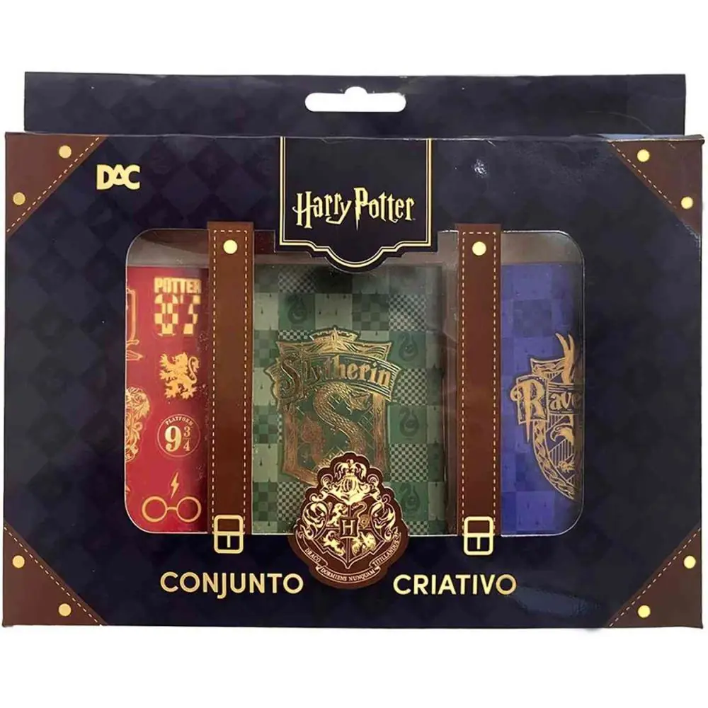 CADERNO A5 HARRY POTTER CONJ.CRIATIVO C/A — foto 1 de 5