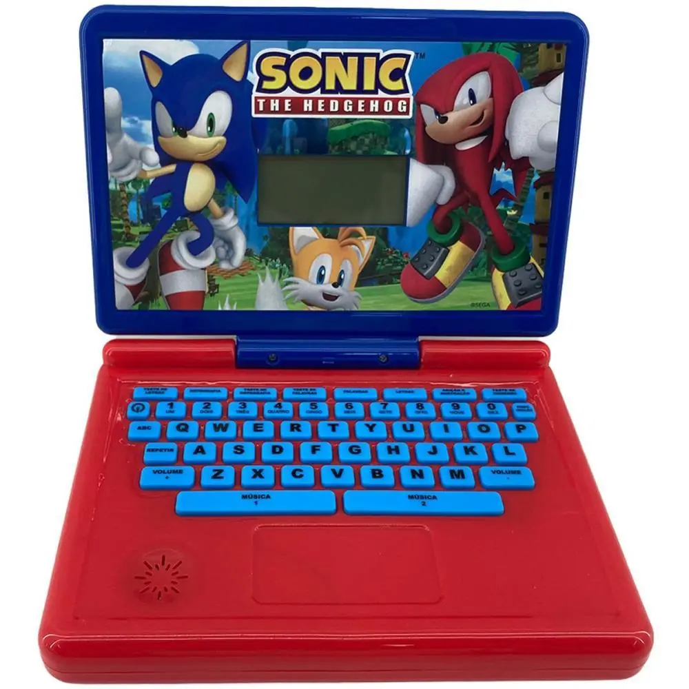 LAPTOP INFANTIL SONIC MINIGAME BILINGUE — foto 1 de 4