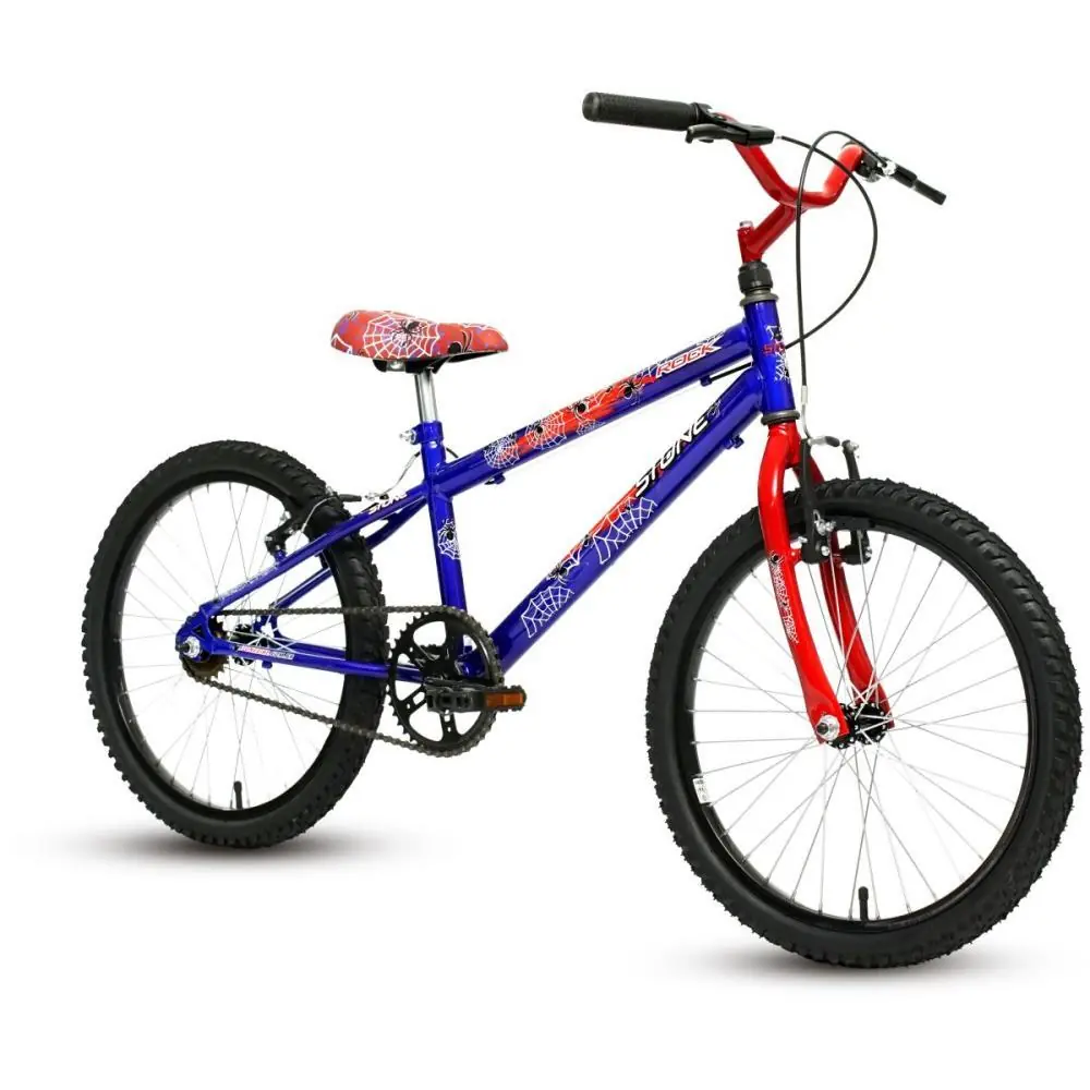 BICICLETA ARO 20 ROCK AZUL/VERMELHA — foto 1 de 3