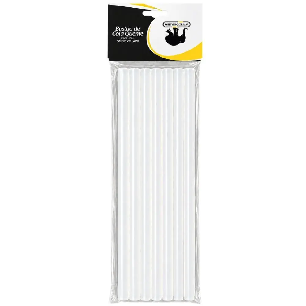 COLA QUENTE REFIL FINA 85G. CRISTAL 7,5X30CM. - PACOTE C/ 7