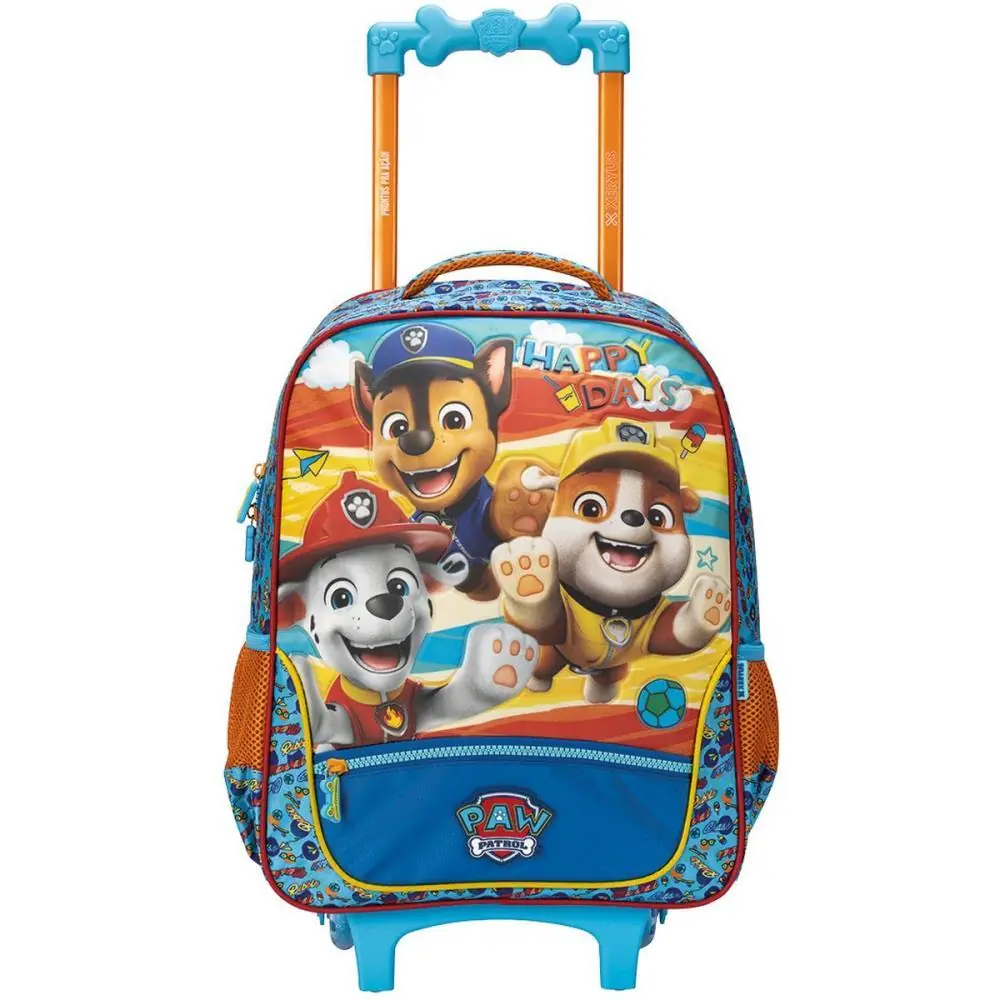 MOCHILA INFANTIL COM RODINHA PATRULHA CANINA R MD — foto 1 de 3