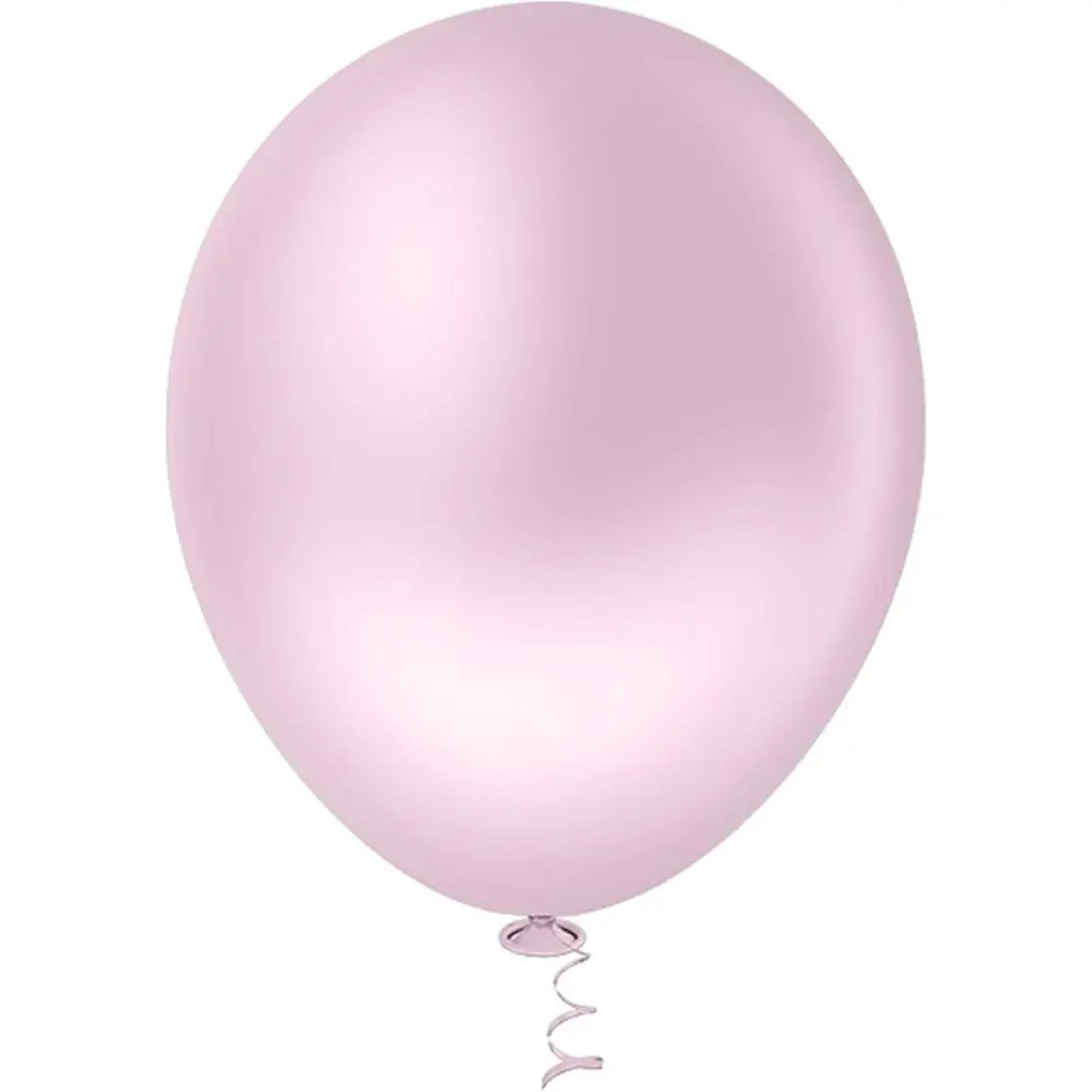 BALAO 9 LISO ROSA CANDY PIC PIC - PACOTE C/ 50